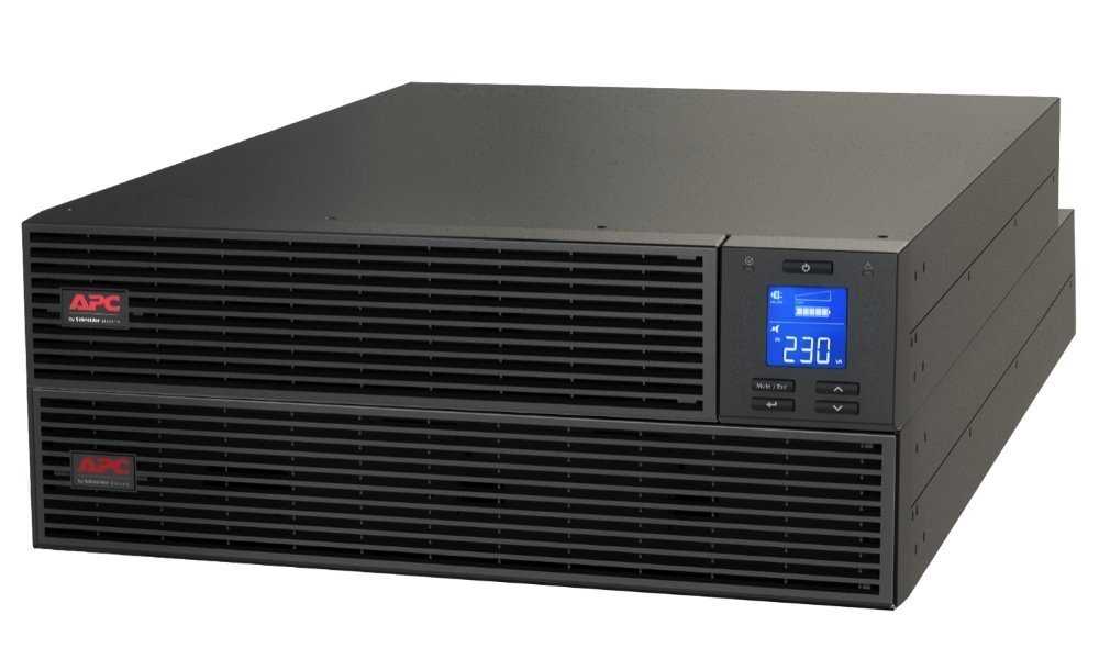 APC Easy UPS SRV 10000VA (10000W)/ 4U/ RACK MOUNT/ ONLINE/ 230V/ LCD/ with External Battery Pack/RailKit