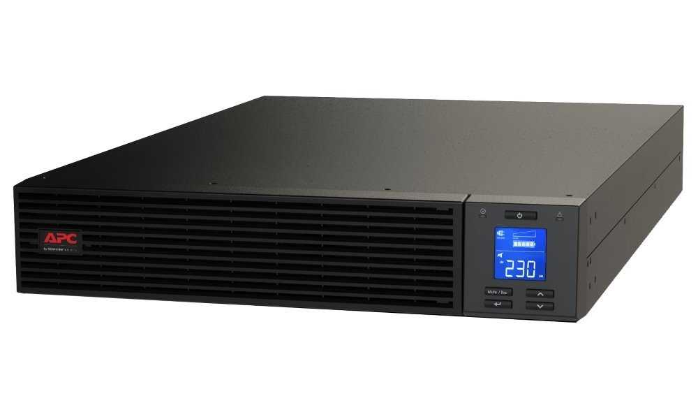 APC Easy UPS SRV 1000VA (800W)/ 2U/ RACK MOUNT/ ONLINE/ 230V/ LCD/ with RailKit