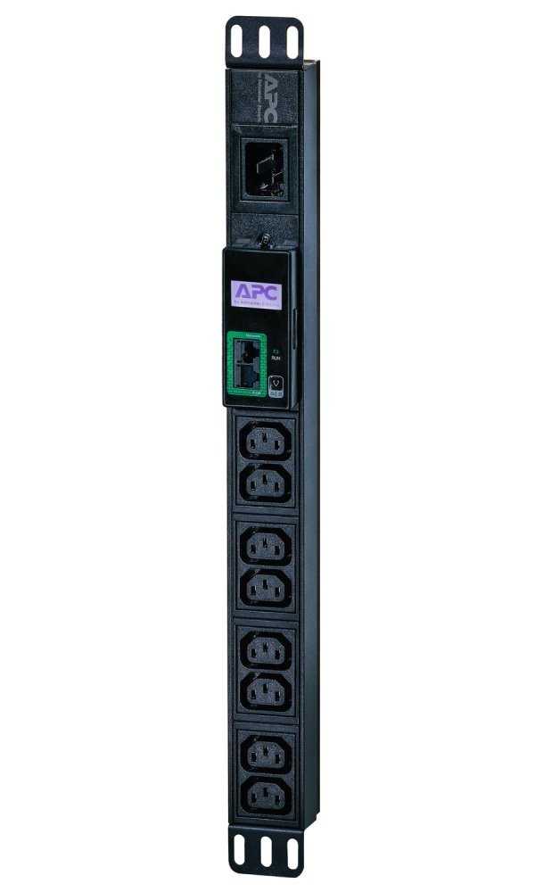 APC Jednotka Easy EPDU1016M, měřená, 1U, 16A, 230V, (8)C13, IEC C20 (2.5m)