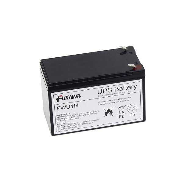 FUKAWA olověná baterie FWU114 do UPS APC/ náhrada za RBC114