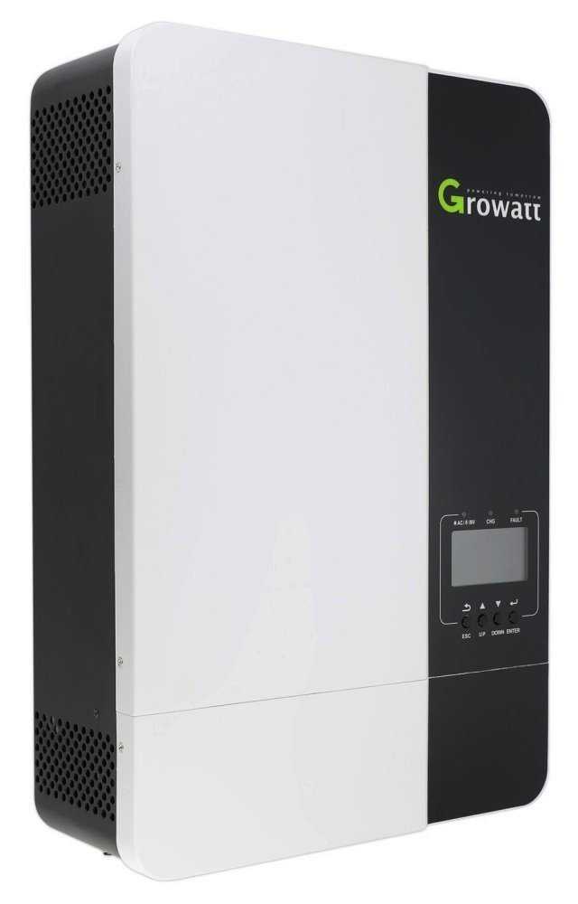 Growatt SPF 5000ES měnič k fotovoltaice 5kW 48V