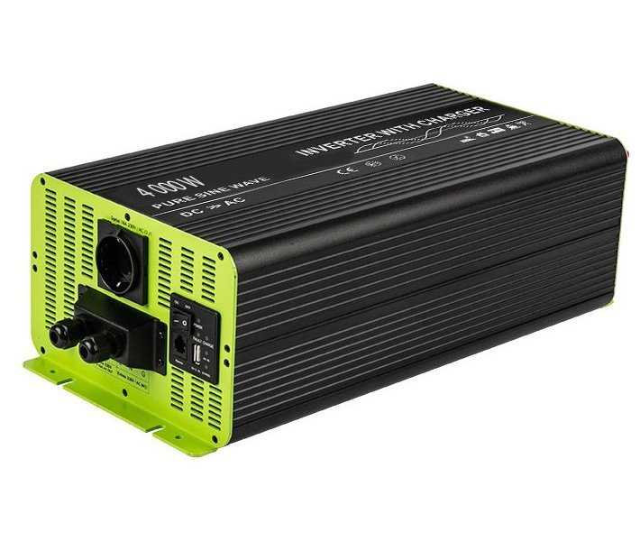 KOSUNPOWER UPS záložní zdroj s externí baterií 4000W, baterie 48V / AC230V čistý sinus