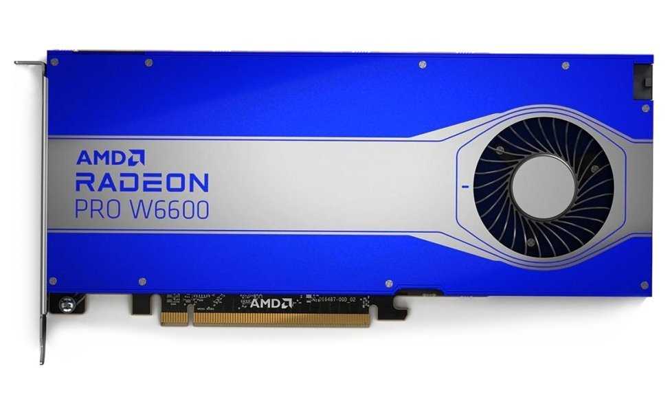 AMD Radeon Pro W6600 8GB GDDR6  / PCIe 4.0 / 4x DP