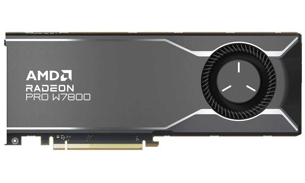 AMD Radeon PRO W7800 32GB GDDR6 / PCIe 4.0 / 45.25 Tflops / 3x DP / 1x mDP / 4x 4K / 260W