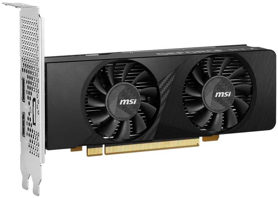 MSI GeForce RTX 3050 LP 6G OC / 6GB GDDR6 / PCI-E / DP / 2x HDMI/ LP
