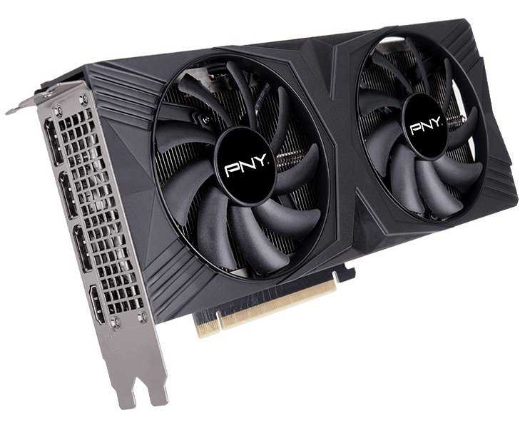 PNY GeForce RTX 4060 Ti 8GB VERTO Dual Fan / 8GB GDDR6 / PCI-E / 3x DP / HDMI