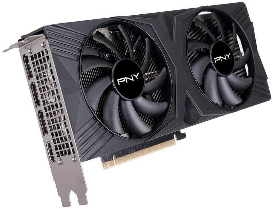 PNY GeForce RTX 4070 12GB VERTO Dual Fan / 12GB GDDR6X / PCI-E / 3x DP / HDMI