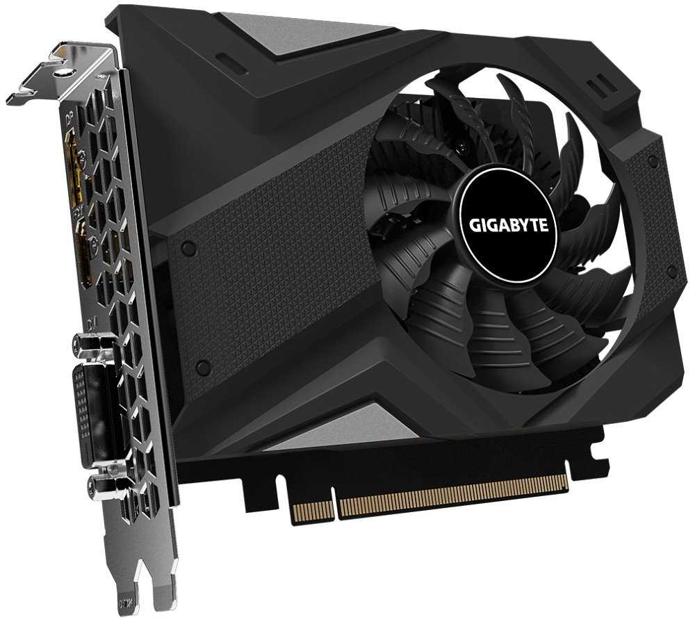GIGABYTE GeForce GTX 1650 D6 OC 4G / 4GB GDDR6 / PCI-E / DVI-D /  HDMI / DP
