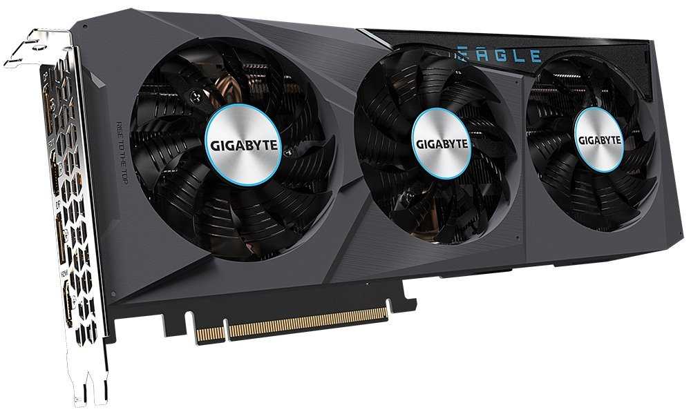 GIGABYTE GeForce RTX 3070 EAGLE OC 8G / PCI-E / 8GB GDDR6 / 2x HDMI / 2x DP / LHR