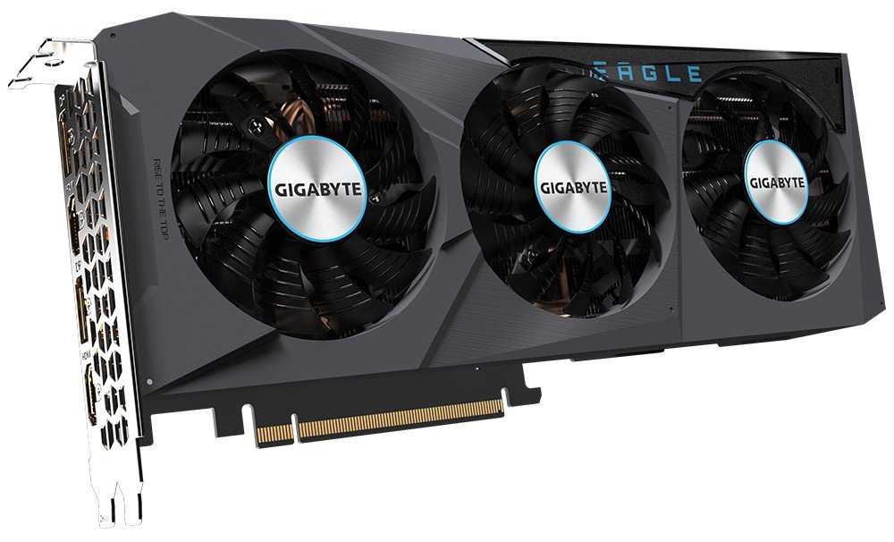 GIGABYTE GeForce RTX 3070 EAGLE 8G / PCI-E / 8GB GDDR6 / 2x HDMI / 2x DP / LHR