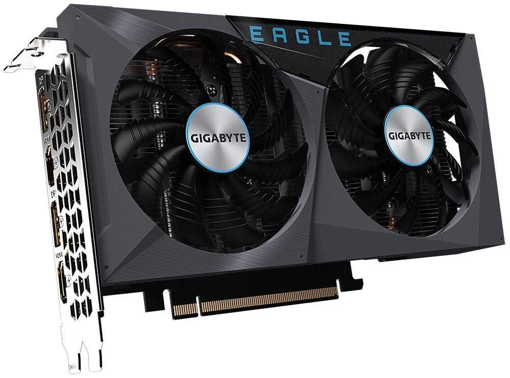 GIGABYTE GeForce RTX 3050 EAGLE OC 8G / PCI-E / 8GB GDDR6 / 2x HDMI / 2x DP