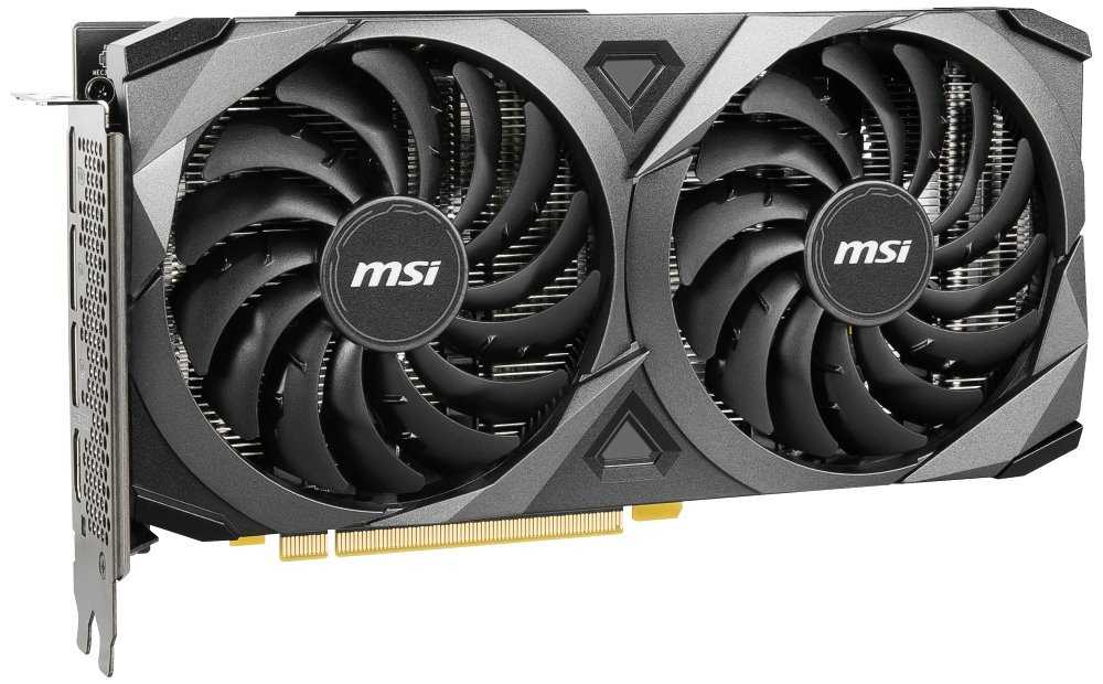 MSI GeForce RTX 3060 VENTUS 2X 12G OC / 12GB GDDR6 / PCI-E / 3x DP / HDMI / LHR