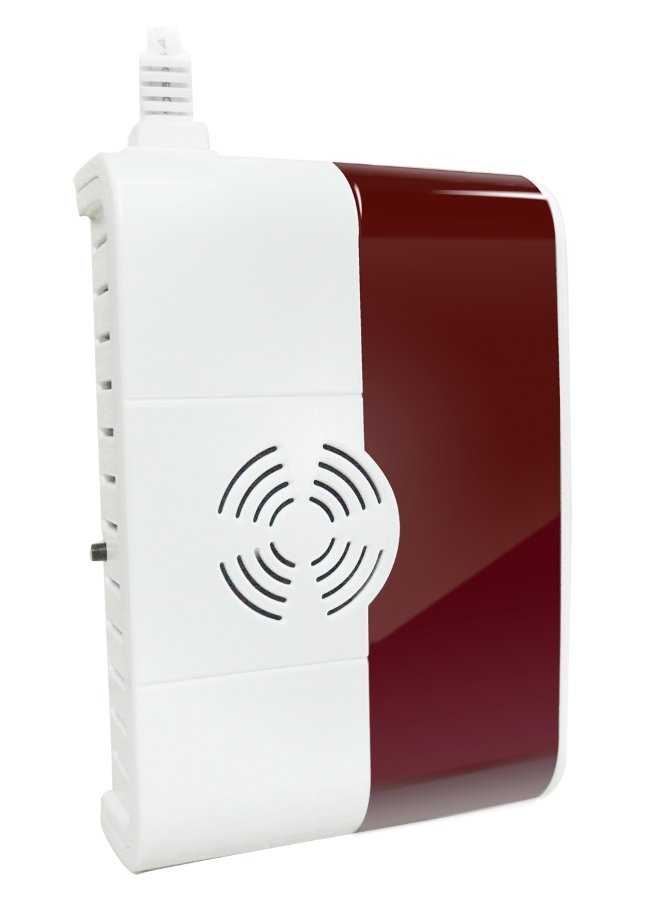 iGET Security P6 Bezdr. detektor plynu (CO,LNG,CNG,LPG), použití s alarmem nebo samostatně,světelná a zvuk. signalizace