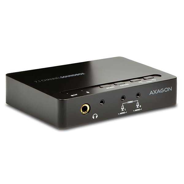 AXAGON USB zvuková karta 7.1 / ADA-71 / SPDIF in/out / kabel 1m